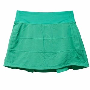 lululemon athletica Green Pace Rival Skirt Size 2